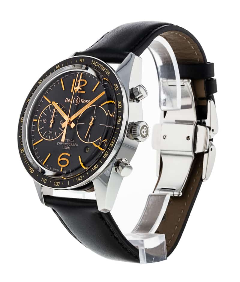 Bell and Ross Vintage 126 BRV126-FLY-GMT/SCA